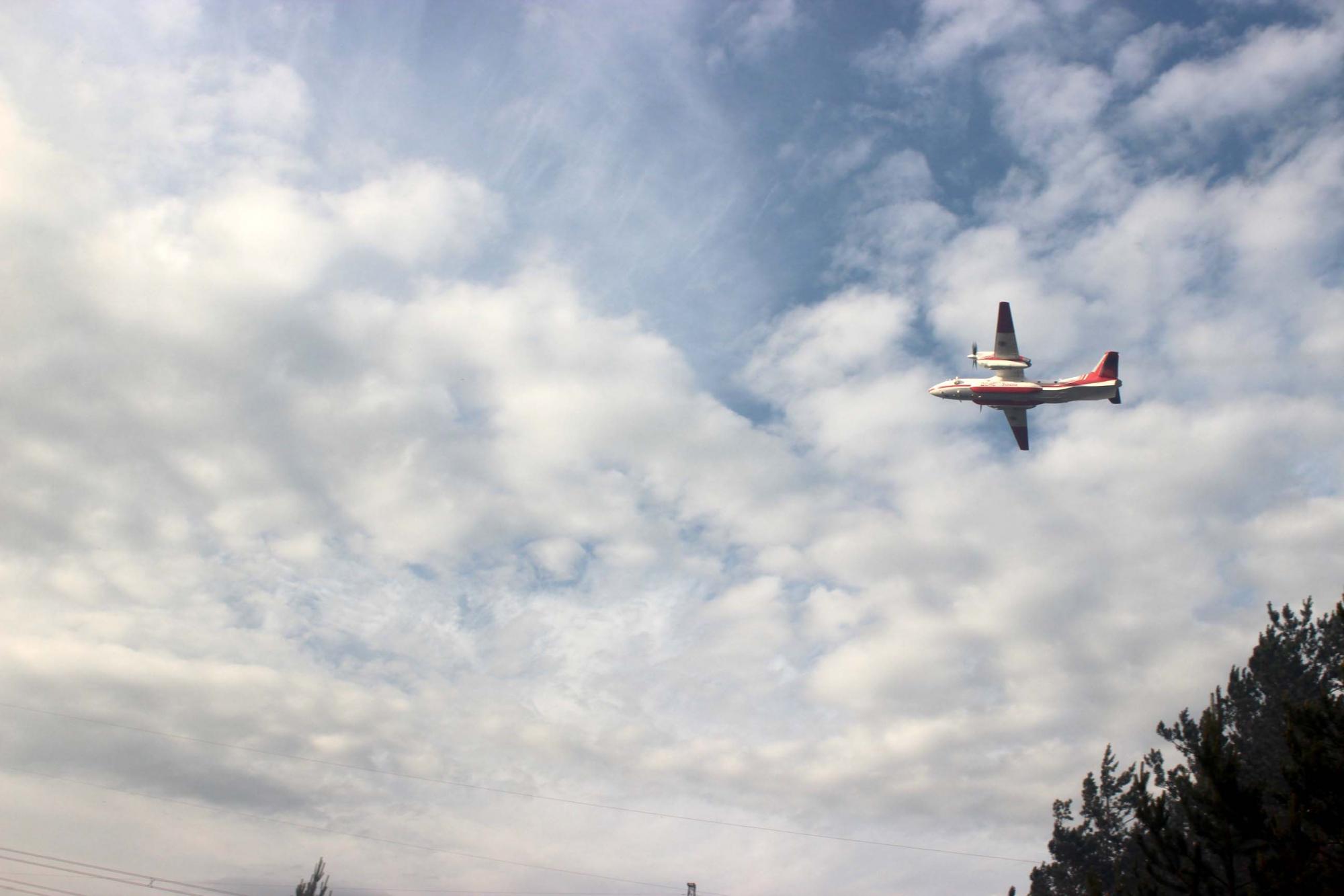 Тушение пожара в Чернобыле 